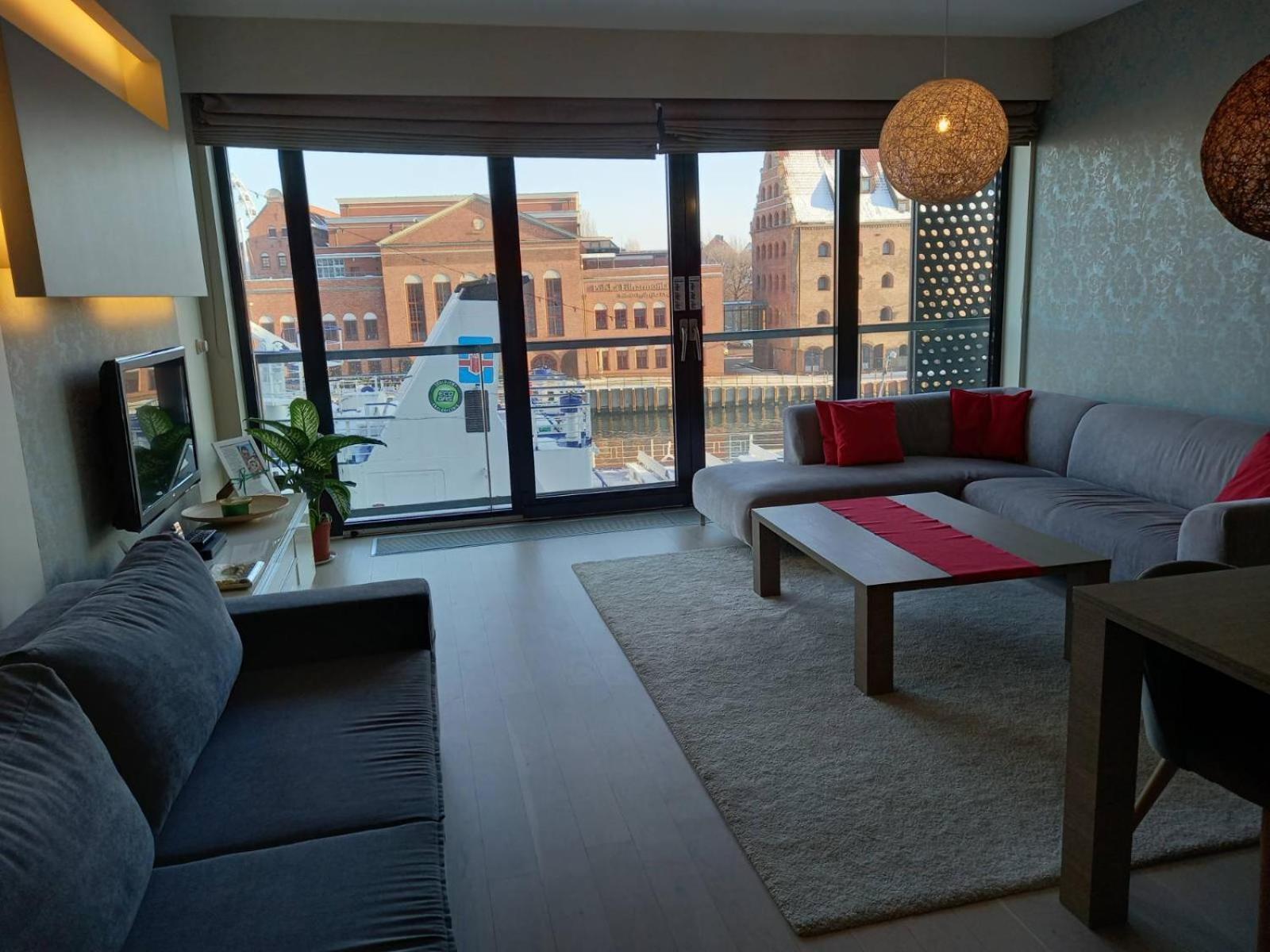 Apartment With An Amazing View Gdańsk Eksteriør billede