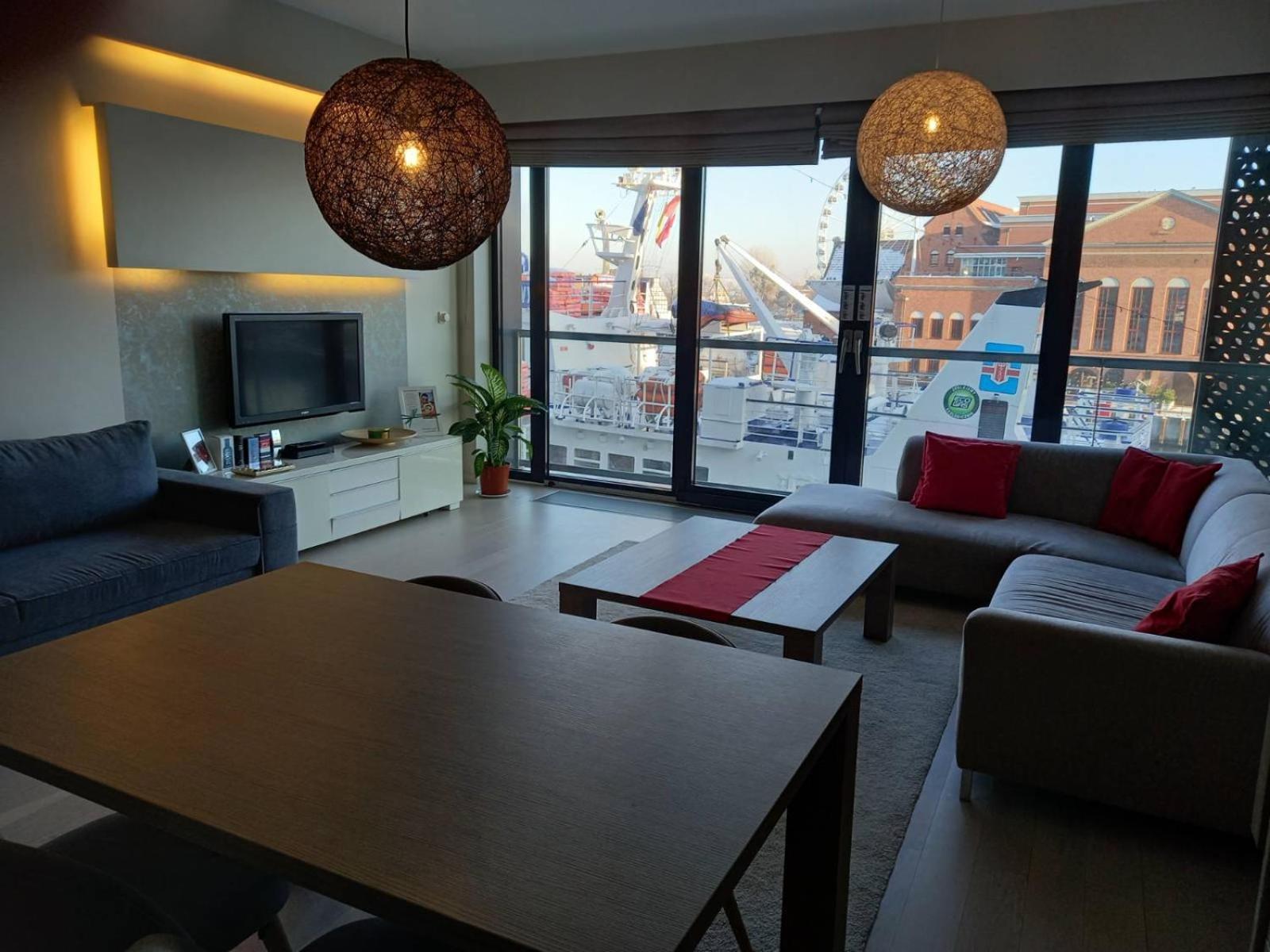 Apartment With An Amazing View Gdańsk Eksteriør billede
